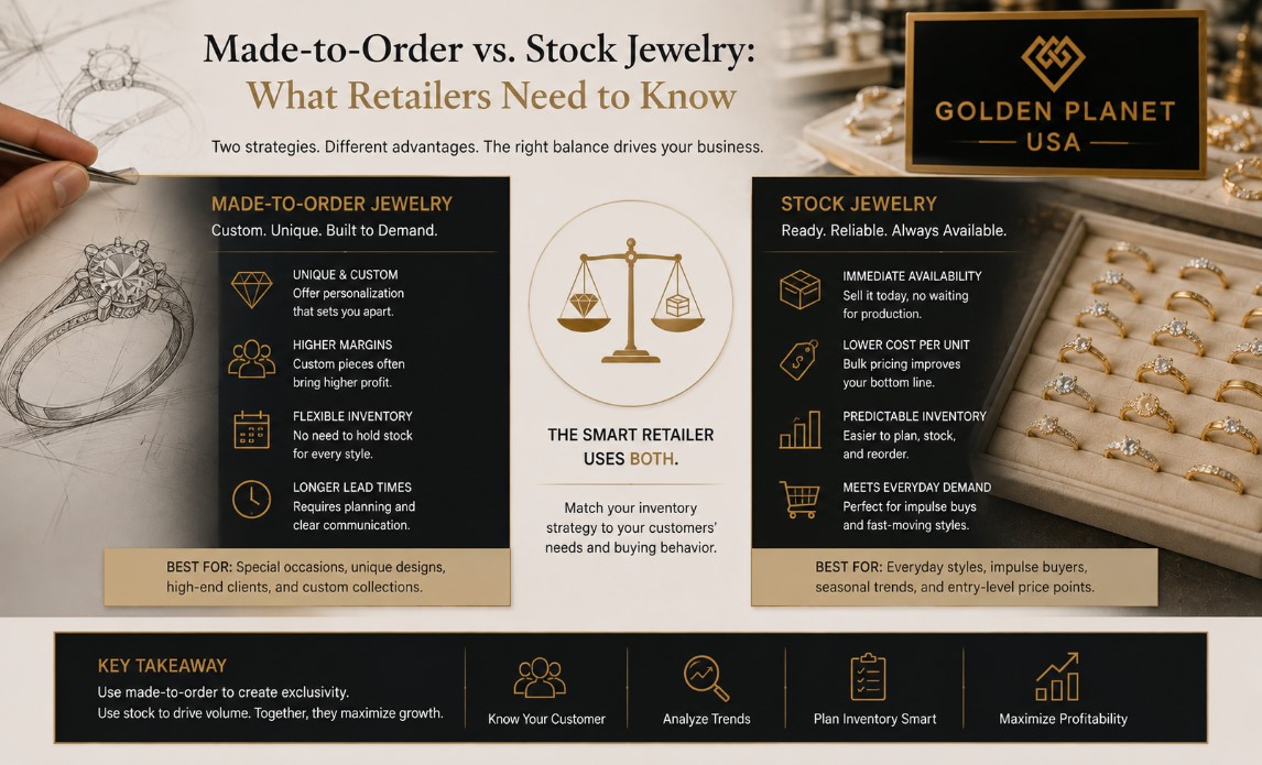 Made-to-order jewelry